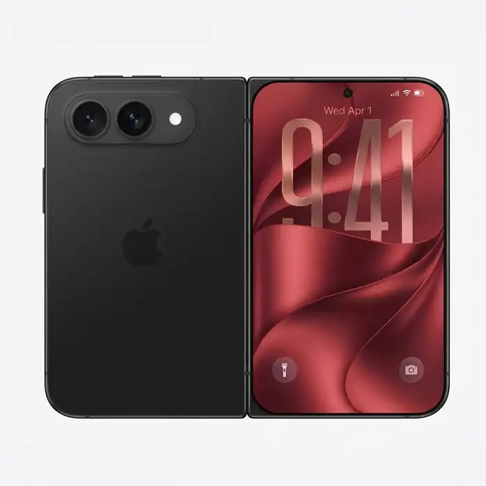 Foldable iPhone open — ~7.8 inch inner screen