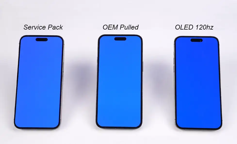 iPhone Screen: Service Pack, OEM or Aftermarket? The Real Differences, Named Clearly
