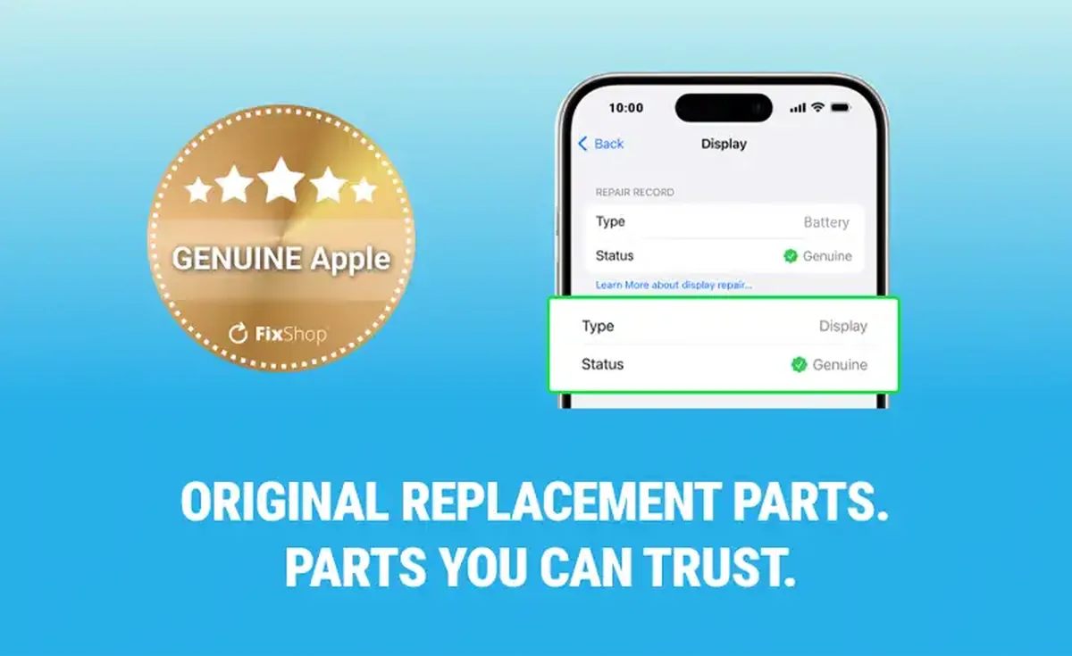Genuine Parts Distributor — Piese Originale Apple la Service Independent