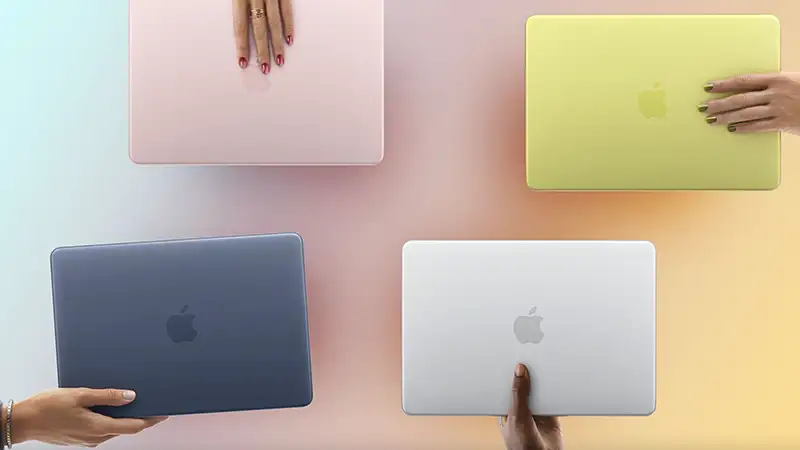MacBook Neo 2026 in 4 colours: Citrus, Indigo, Blush, Silver