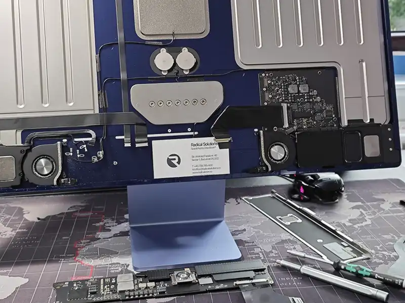 Deviz scris reparație iMac cu preț final și termen de execuție