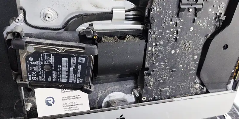 Testare completă iMac după reparație — macOS, display, GPU, conectivitate